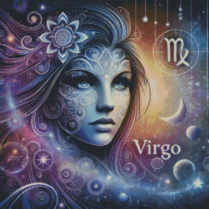 *Neu* Sternzeichen Motive mit Leucht & AB Steine