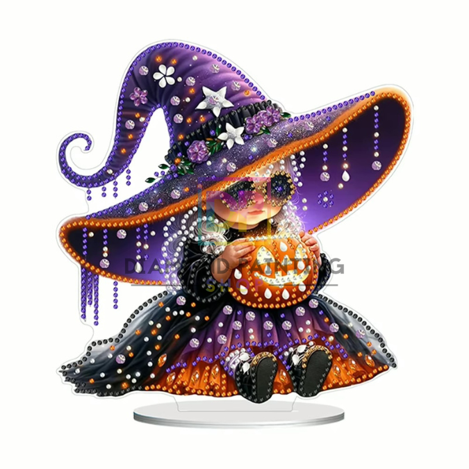 Halloween Diamond Painting Tischdeko-Set
