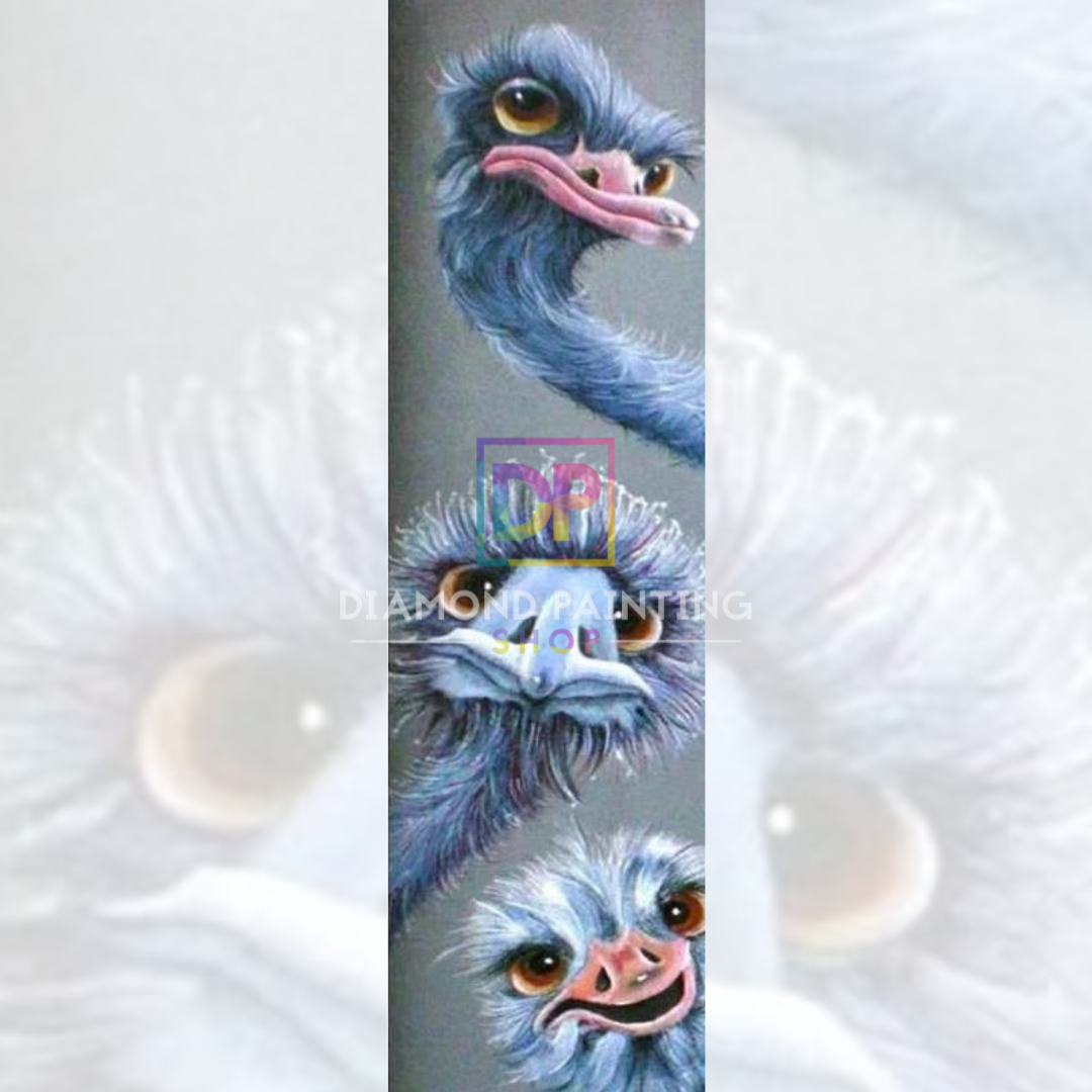 Ein Hauch von Humor: Die lustigen Strauße