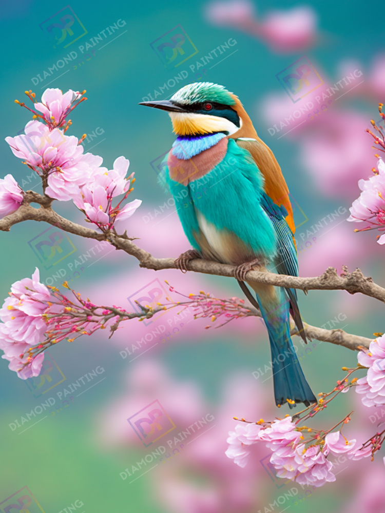 Regenbogenspint Vogel