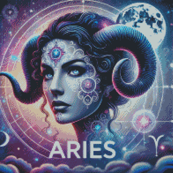 *Neu* Sternzeichen Motive mit Leucht & AB Steine