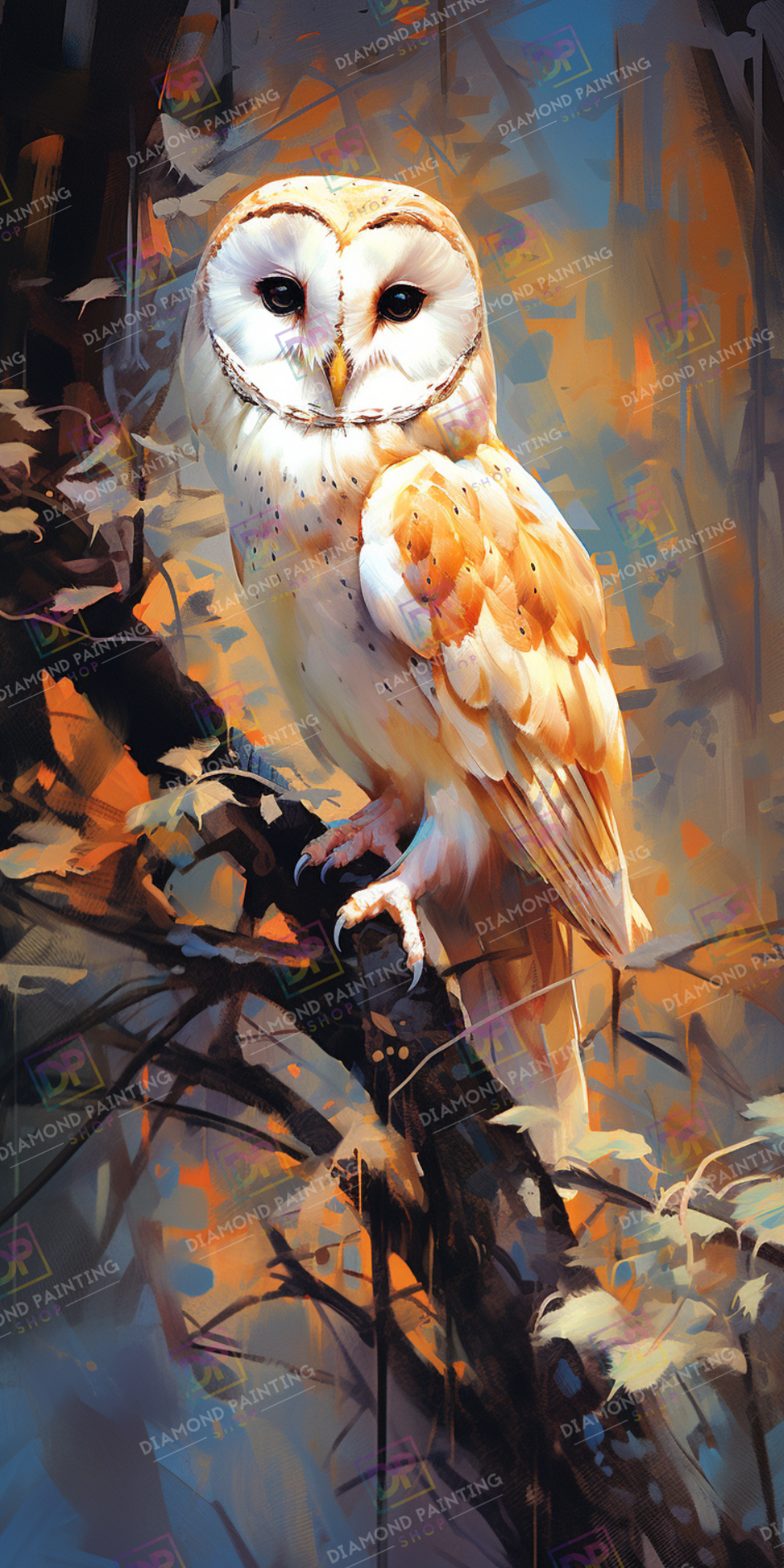 Abstrakte Schleiereule