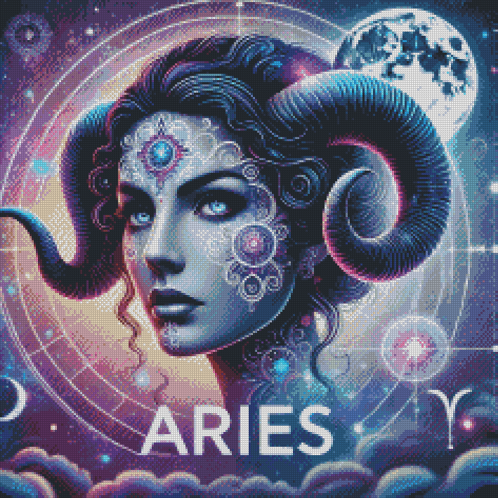 *Neu* Sternzeichen Motive mit Leucht & AB Steine