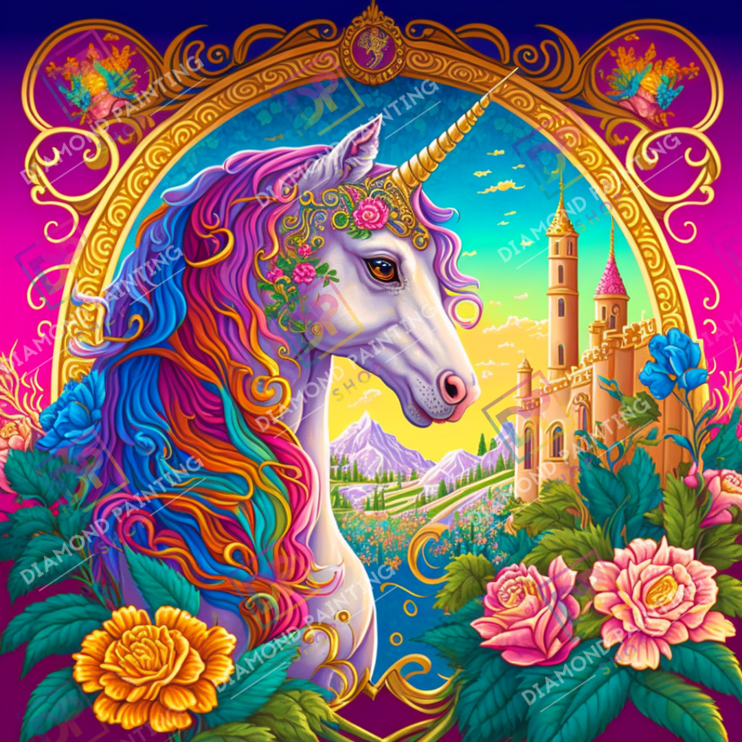 Einhorn Fantasy mit AB Farben