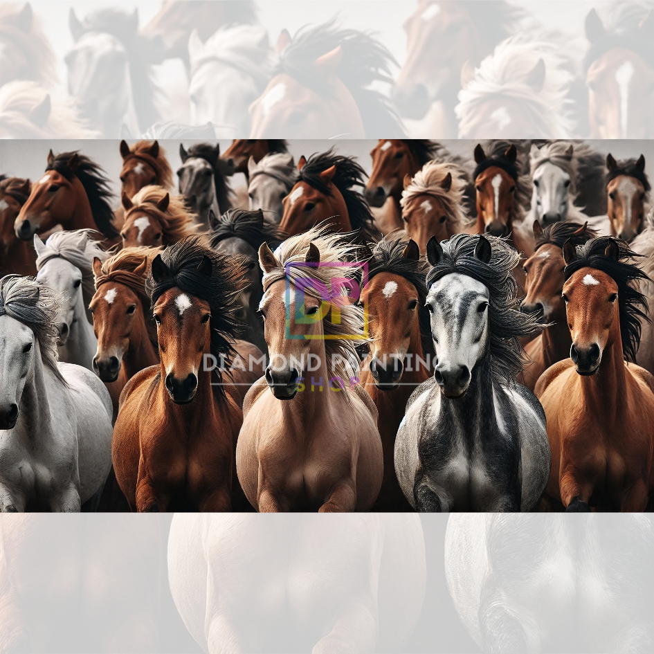 XL Freiheit der Wildpferde