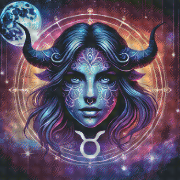 *Neu* Sternzeichen Motive mit Leucht & AB Steine