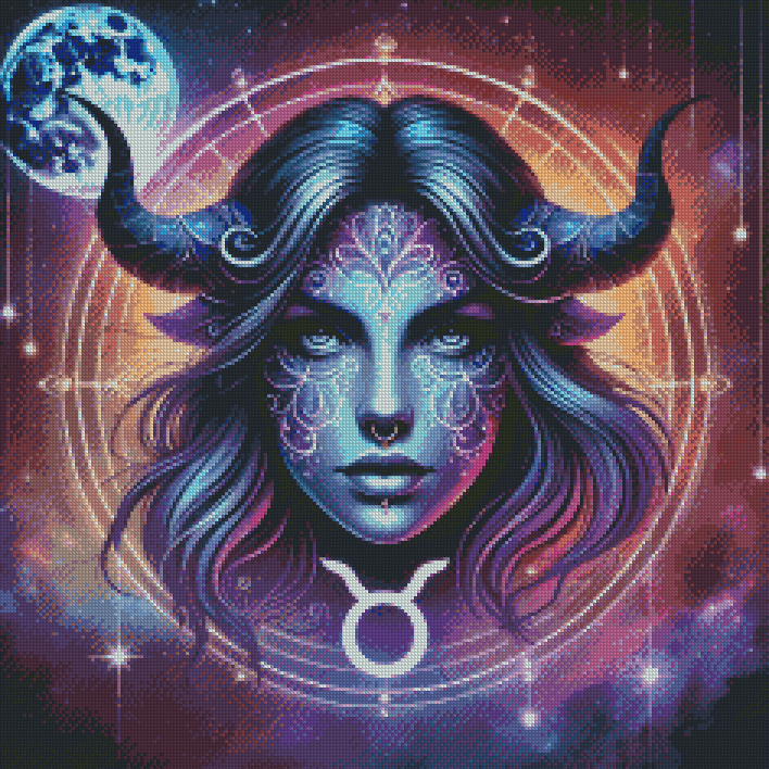 *Neu* Sternzeichen Motive mit Leucht & AB Steine