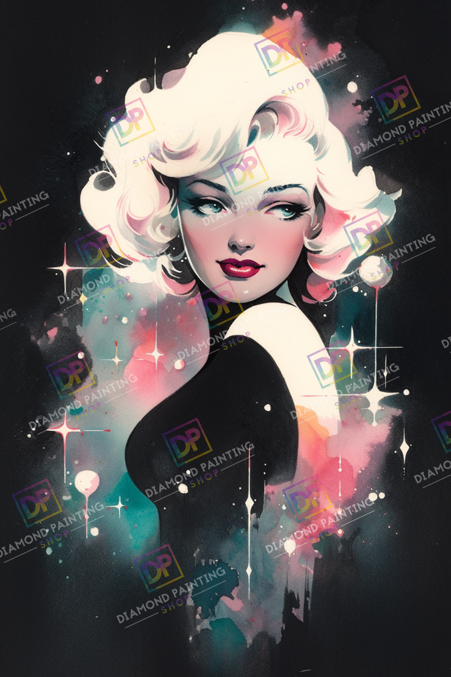 Marilyn mit AB Farben