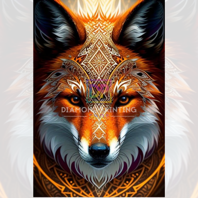 Mystic Fox – Wächter des Waldes mit Metallic-Farben