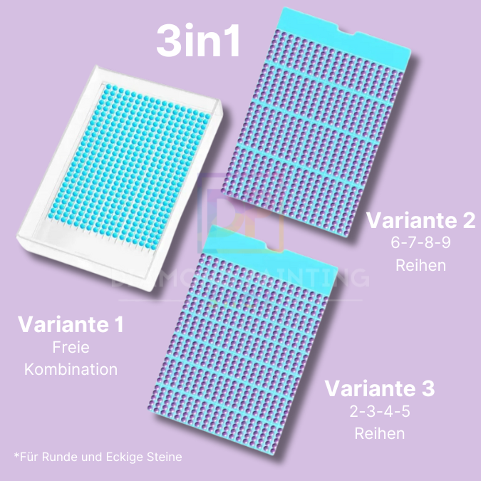 *Neu* Aufbewahrungs-Regal für Steine inkl. Sticker & Raster | Zubehör