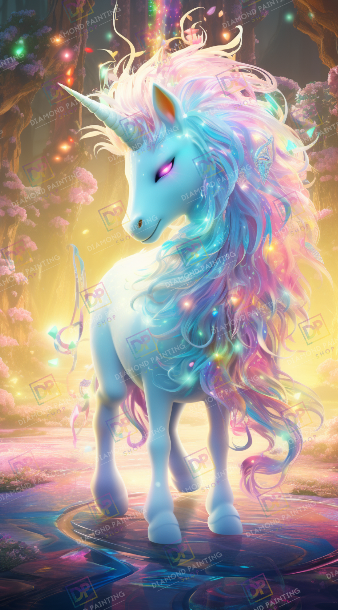 Unicorn mit AB Farben