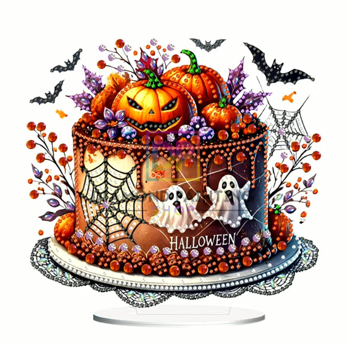 Halloween Diamond Painting Tischdeko-Set