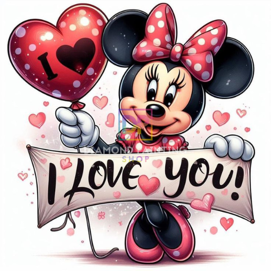 Liebe in Pink - Mit AB Steinen