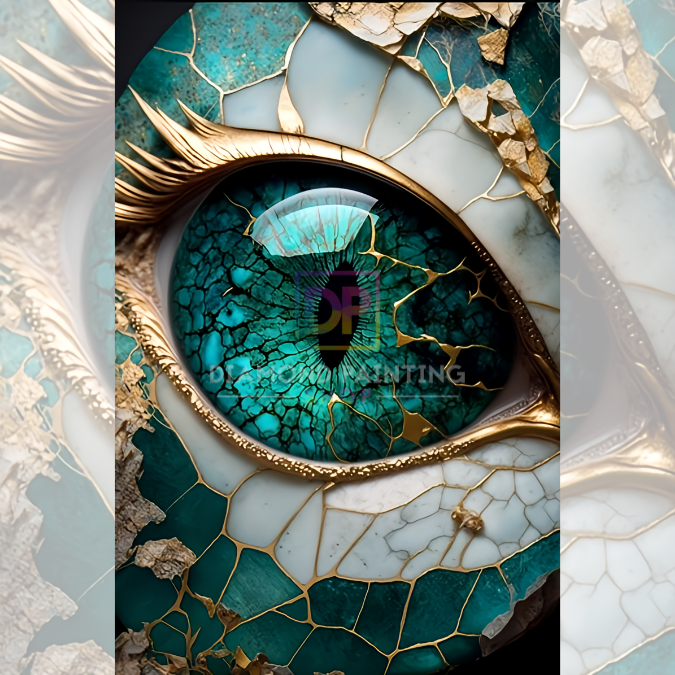 Auge der Elemente mit Metallic und Fairy Steine