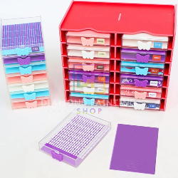 *Neu* Aufbewahrungs-Regal für Steine inkl. Sticker & Raster | Zubehör