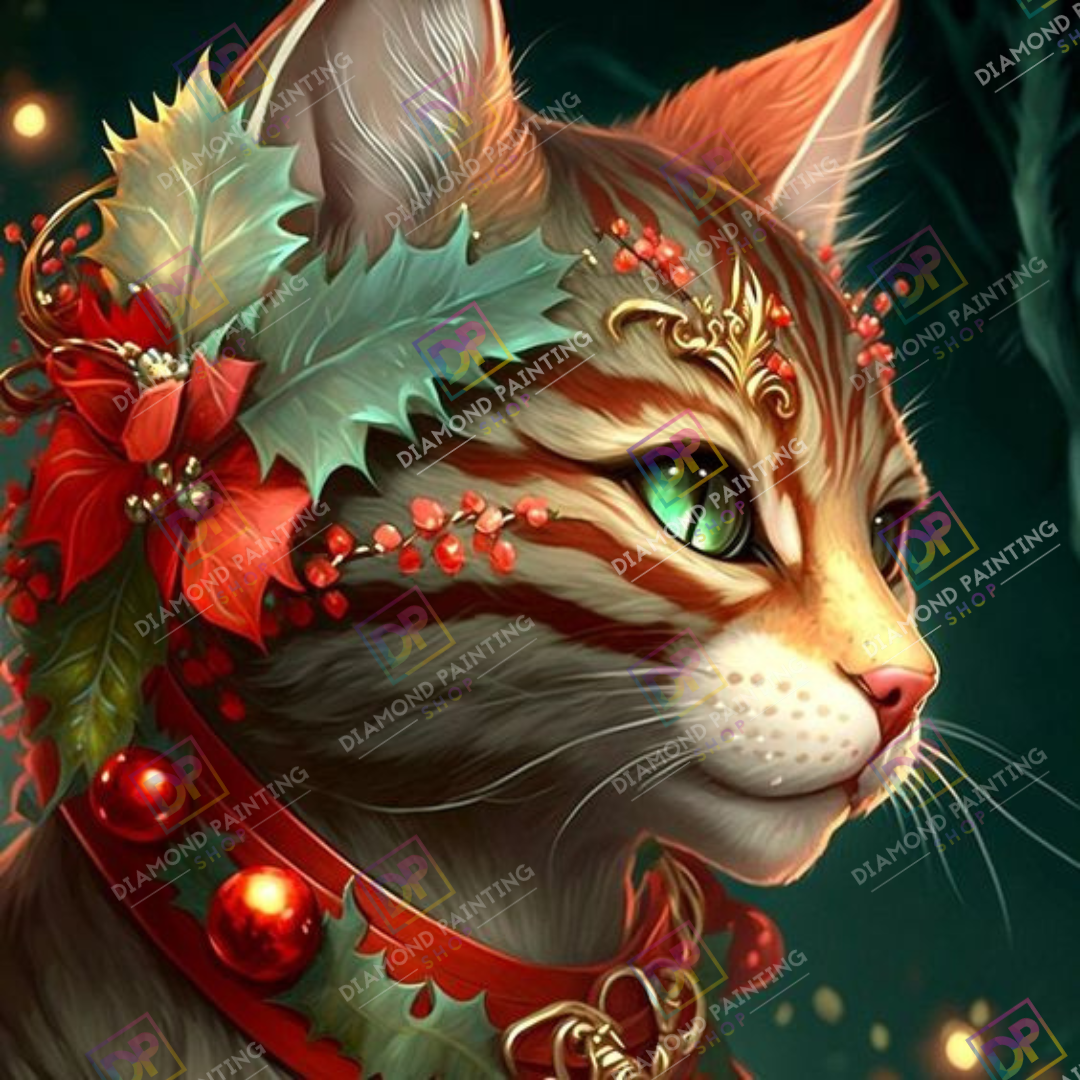 Christmas Cat "Lucy" mit AB Farben