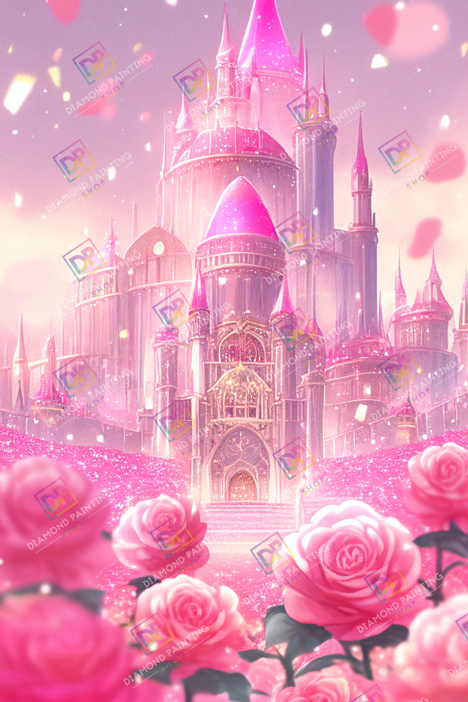 XXL Rosa Traumschloss AB Farben