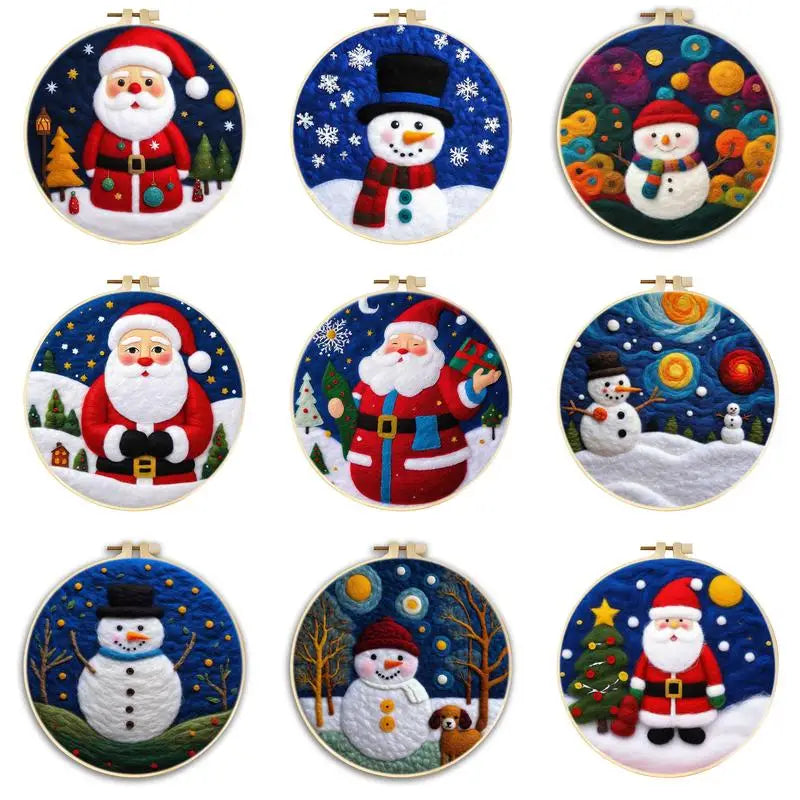 Weihnachten Kollektion - DIY Nadelfilz-Set