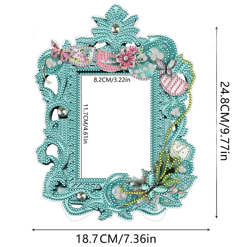 Diamond Painting Bilderrahmen – Luxus 3D Strass Foto-Rahmen mit Spezialsteinen | Verschiedene Designs