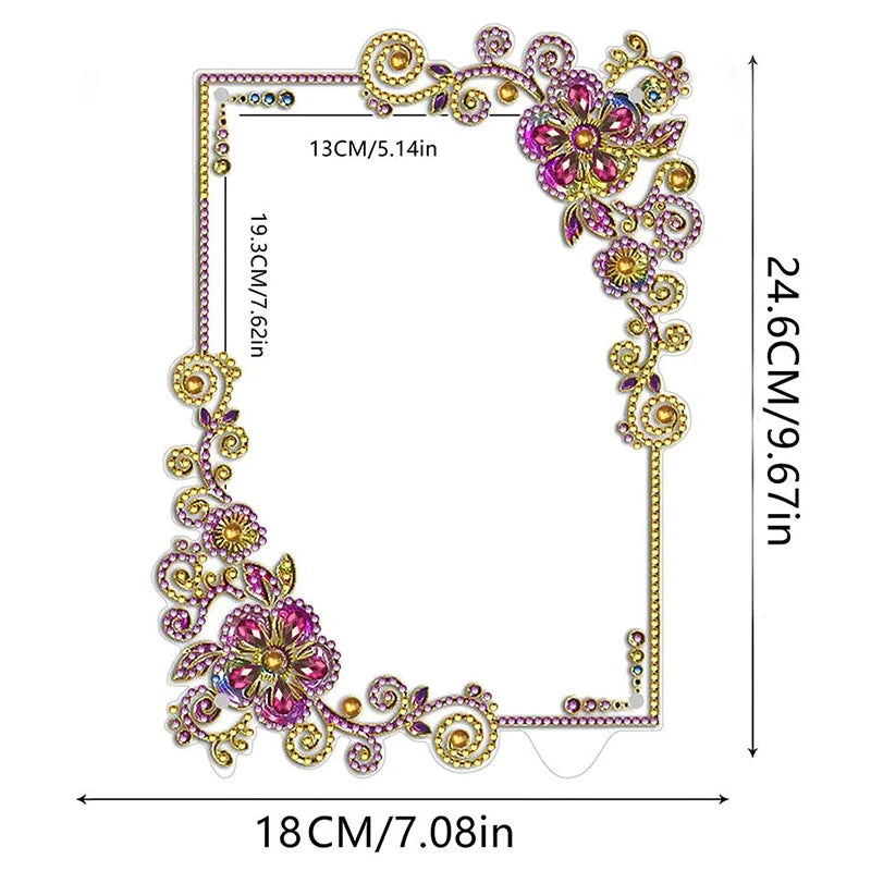 Diamond Painting Bilderrahmen – Luxus 3D Strass Foto-Rahmen mit Spezialsteinen | Verschiedene Designs