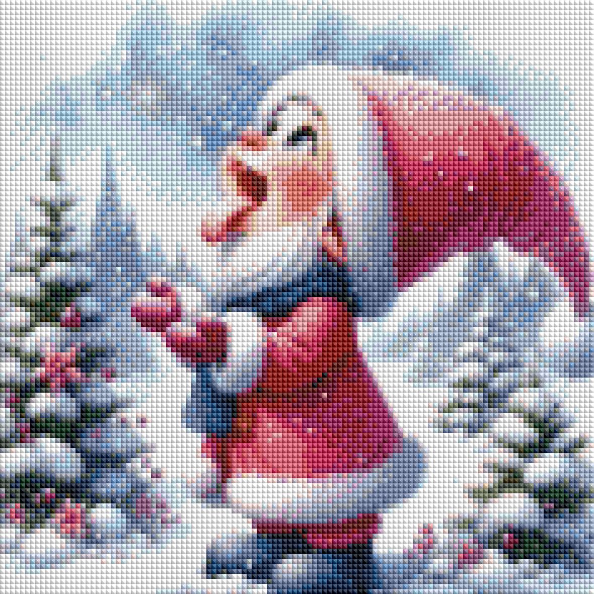 Winterzauber-Elf mit Fairy Steine