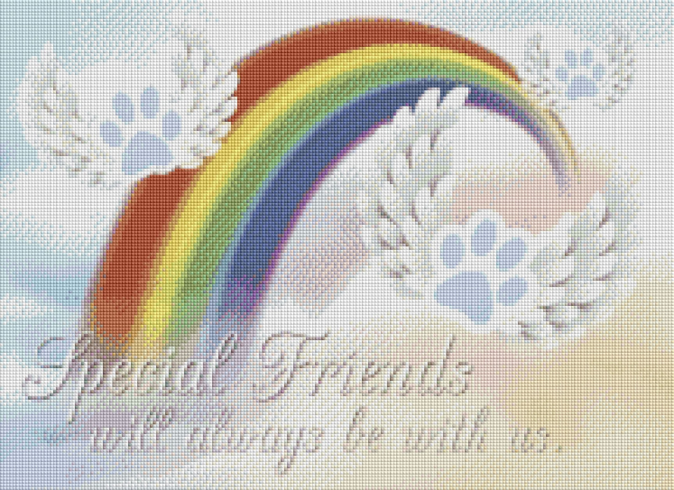 Rainbow Bridge - Für Immer im Herzen mit Fairy Farben