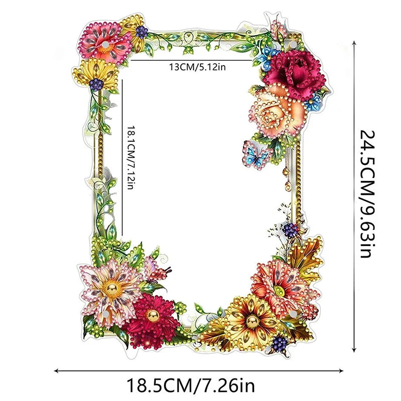 Diamond Painting Bilderrahmen – Luxus 3D Strass Foto-Rahmen mit Spezialsteinen | Verschiedene Designs