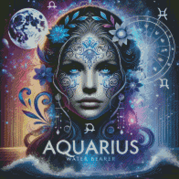 *Neu* Sternzeichen Motive mit Leucht & AB Steine