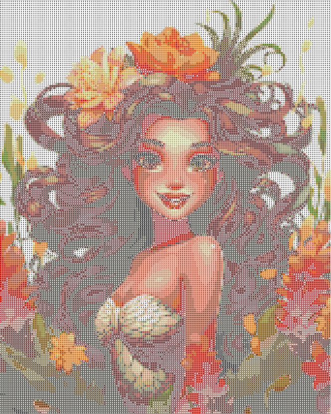 Märchenhafte "Kiri" mit AB Farben