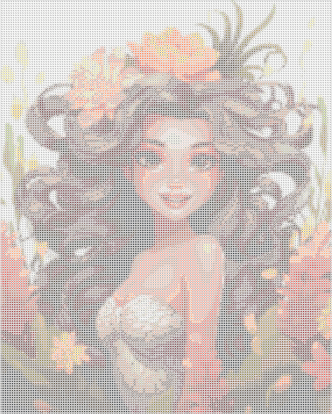 Märchenhafte "Kiri" mit AB Farben