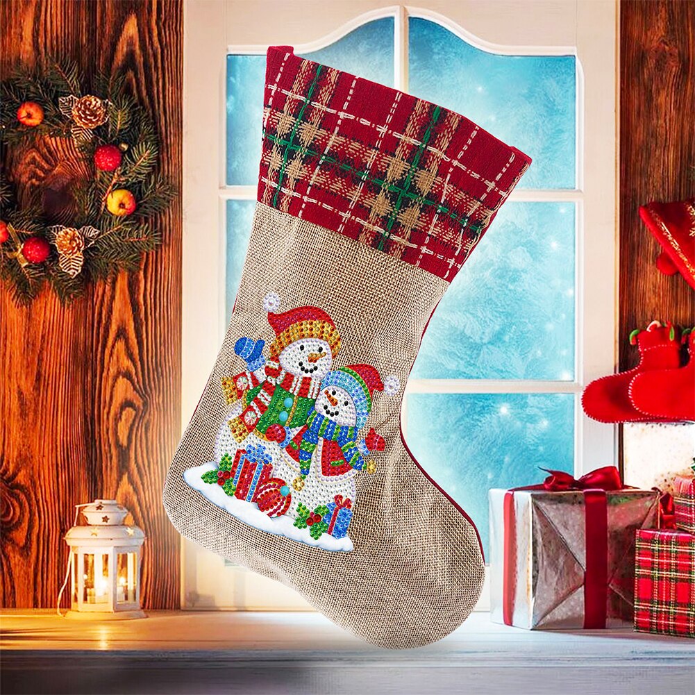 Weihnachten - Nikolaus-Stiefel Klassisch 20x35cm | Für Anfänger