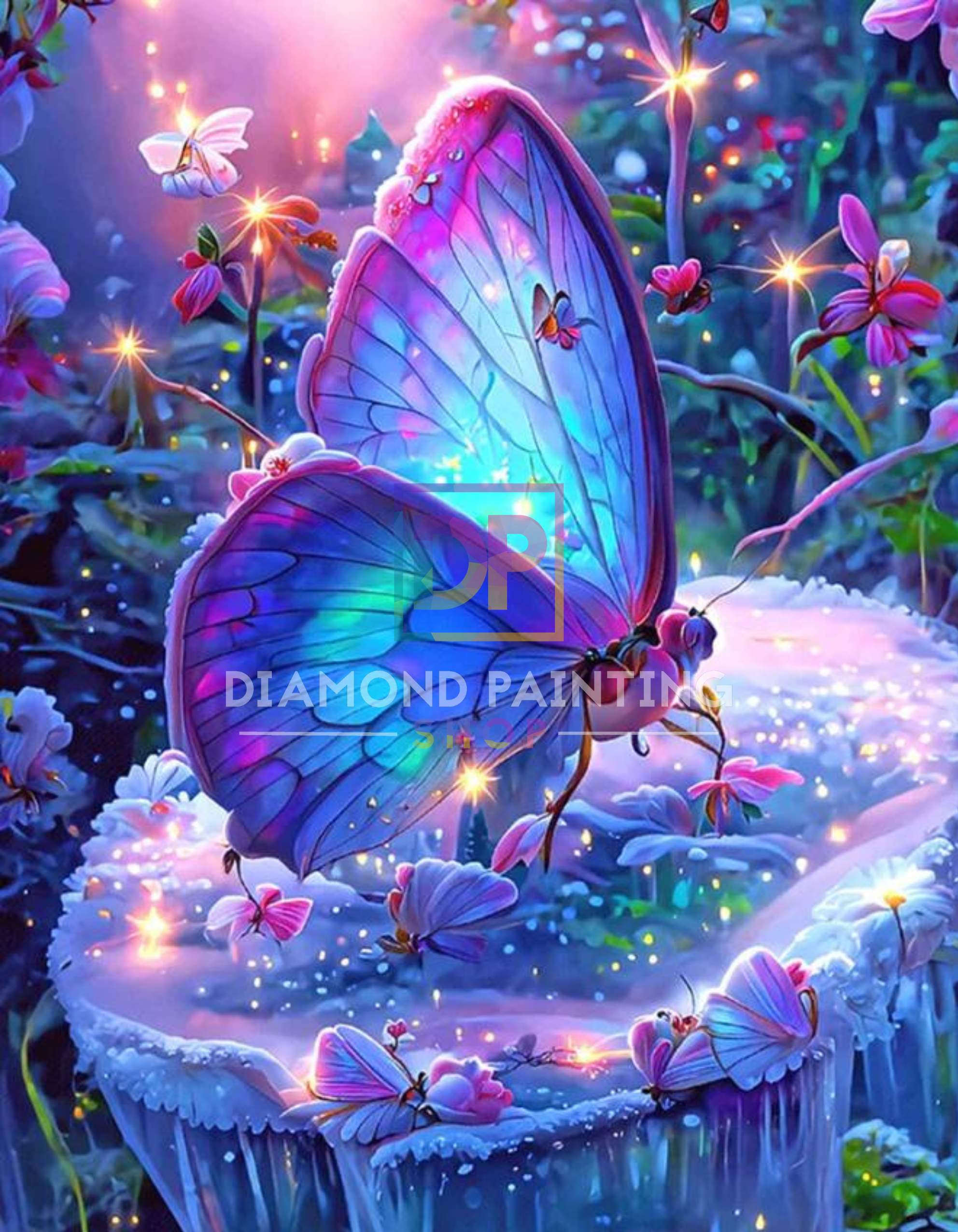 Fantasy "Schmetterling" mit AB Farben