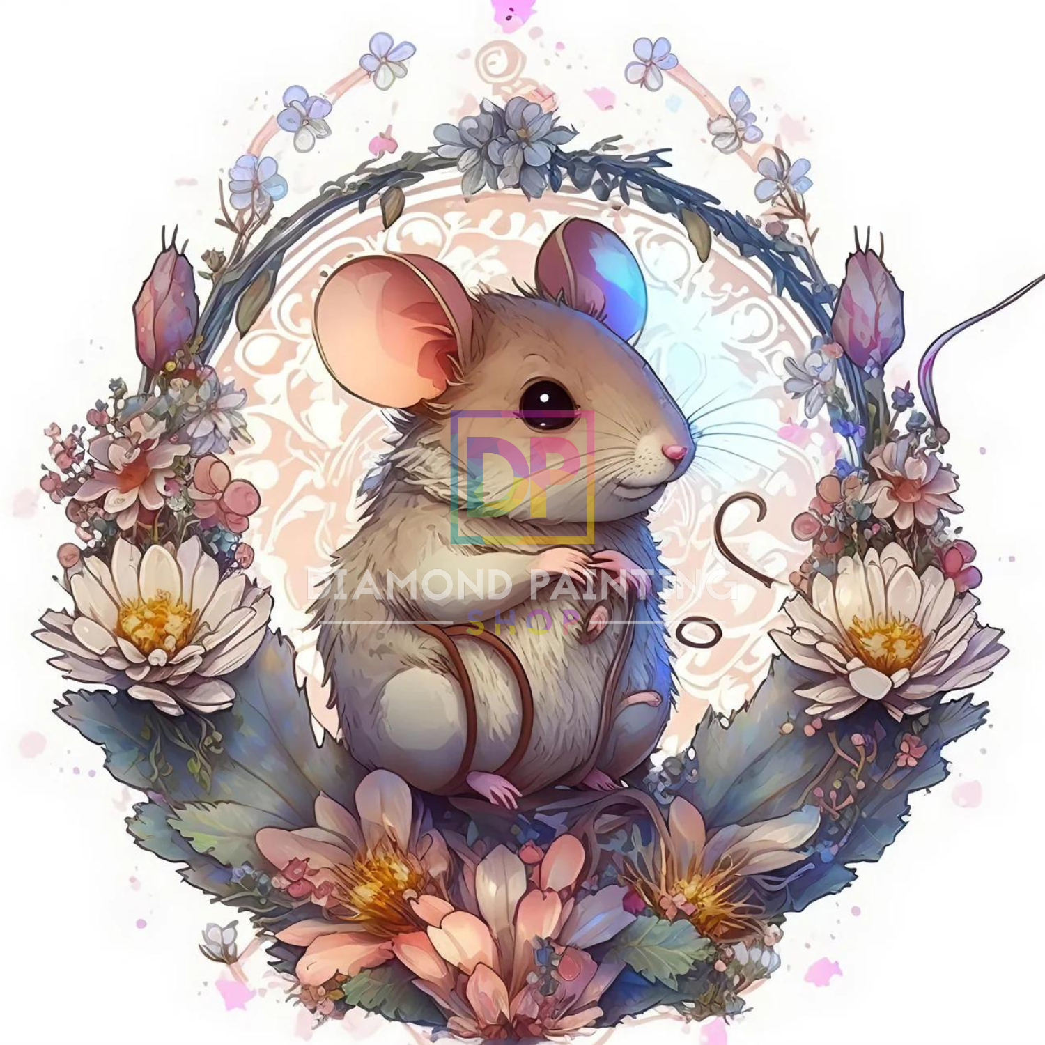 Drawn cute Mouse