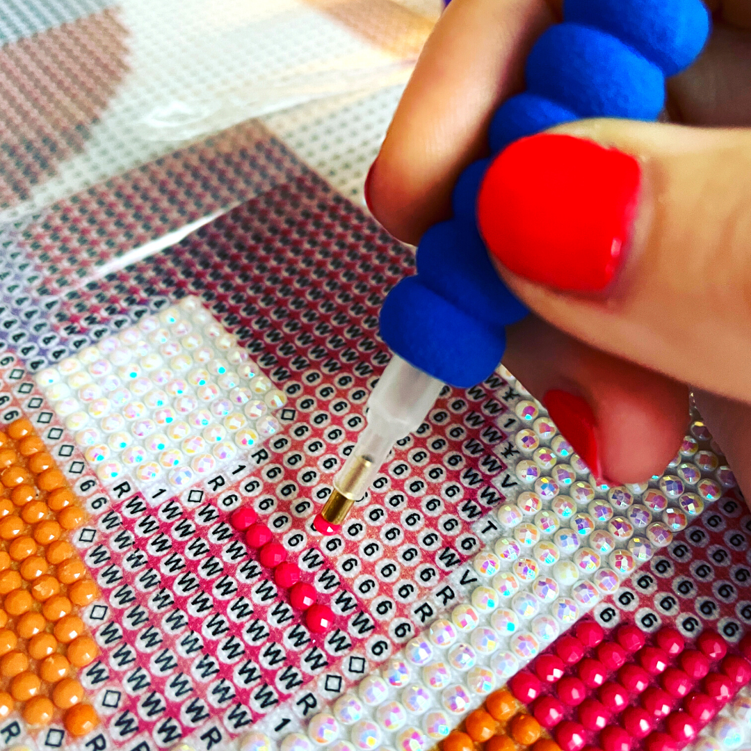 Silhouette Paar Schwarz-Weiß-Rot