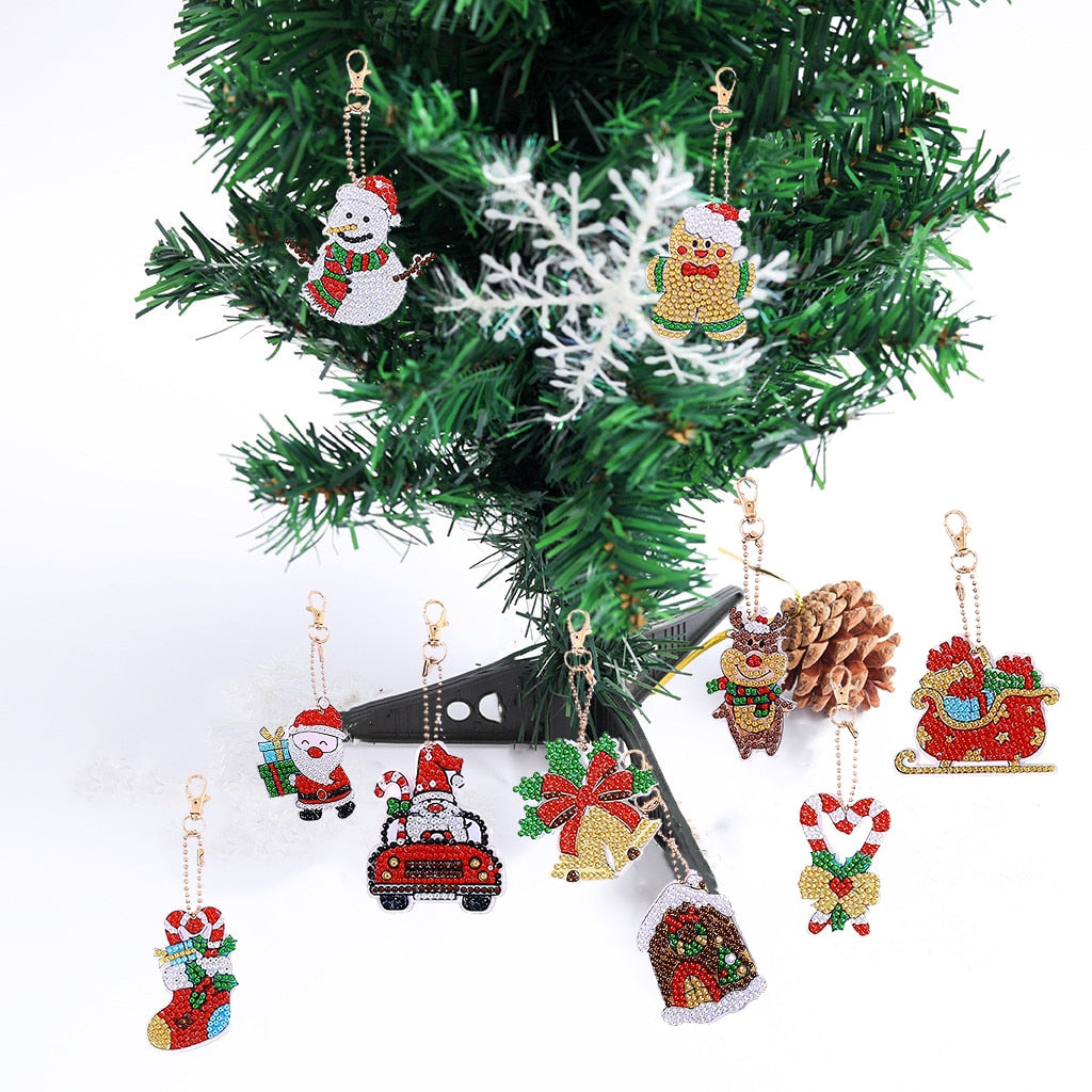 Weihnachten- XXL Schlüsselanhänger Set 21tlg. | Für Anfänger