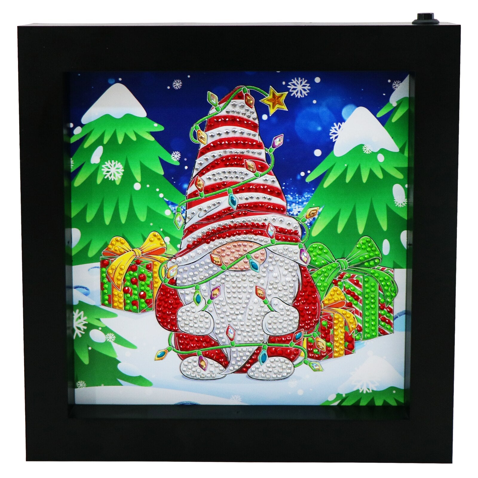 Weihnachten - LED Partial Motive mit Rahmen