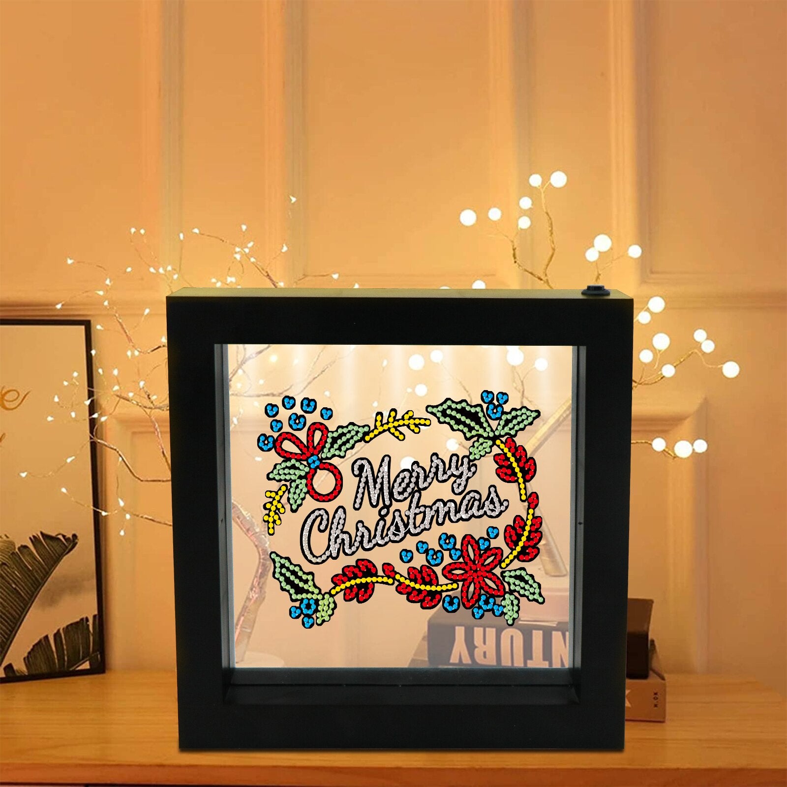 Weihnachten - LED Partial Motive mit Rahmen