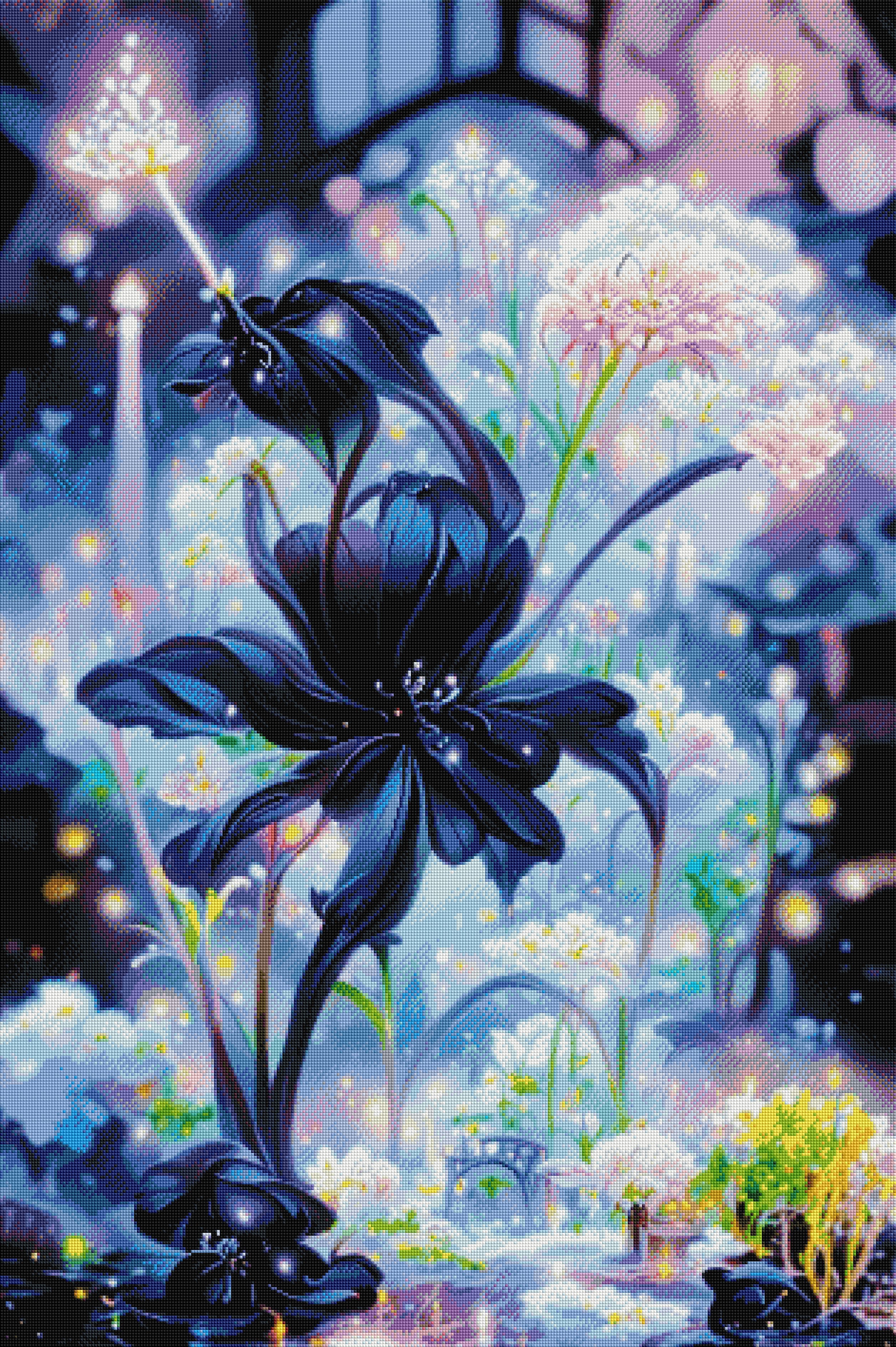 XXL Black Rose