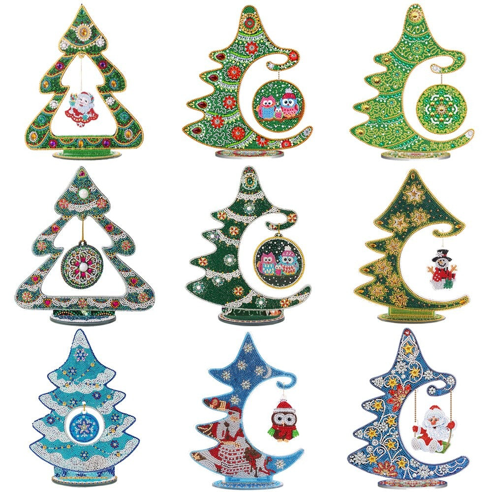Weihnachten - 5D Aufsteller mit Anhänger 24x30cm | Für Anfänger