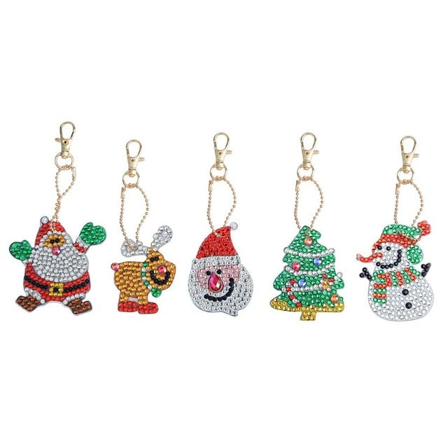Weihnachts Winter Anhänger ver. Motive 4 Stk. | Für Anfänger
