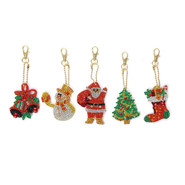 Weihnachts Winter Anhänger ver. Motive 4 Stk. | Für Anfänger