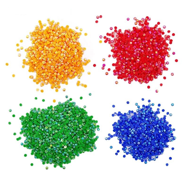 AB Ersatz Steine - Aurora Borealis Runde Steine