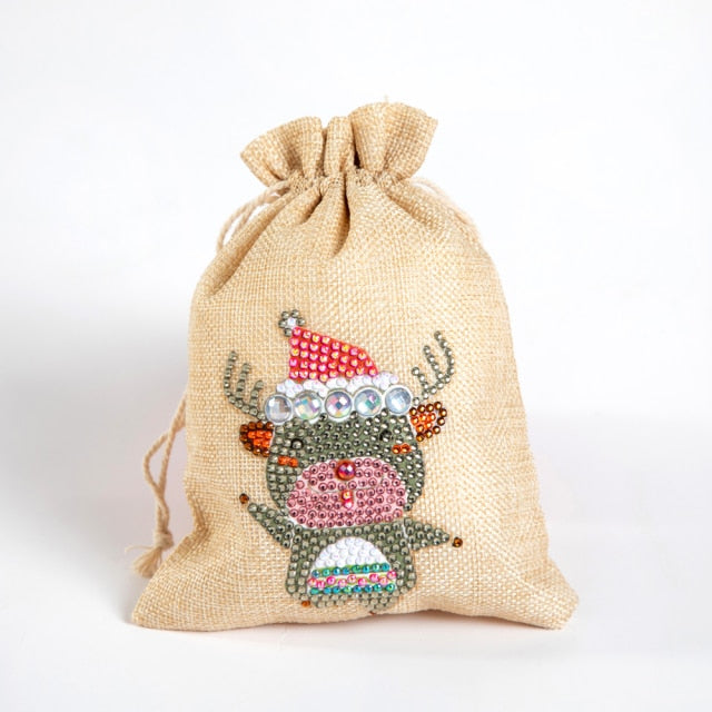 Weihnachten - Nikolaus-Sack aus Leinen | Für Anfänger