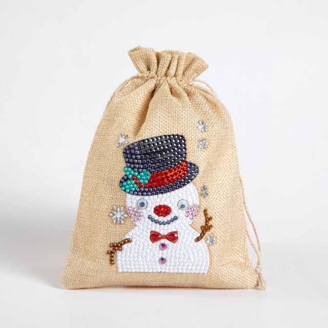 Weihnachten - Nikolaus-Sack aus Leinen | Für Anfänger
