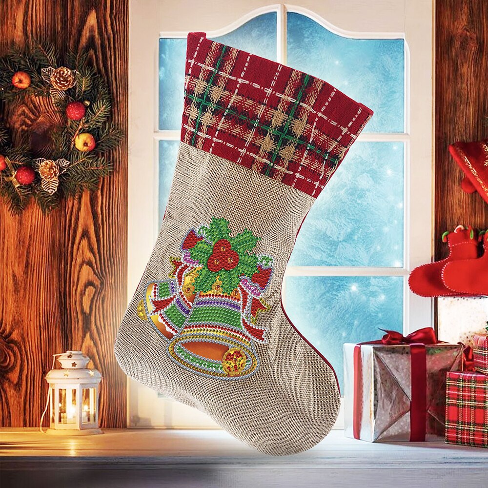 Weihnachten - Nikolaus-Stiefel Klassisch 20x35cm | Für Anfänger