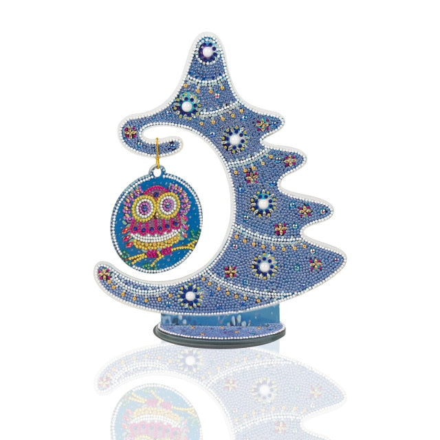 Weihnachten - 5D Aufsteller mit Anhänger 24x30cm | Für Anfänger