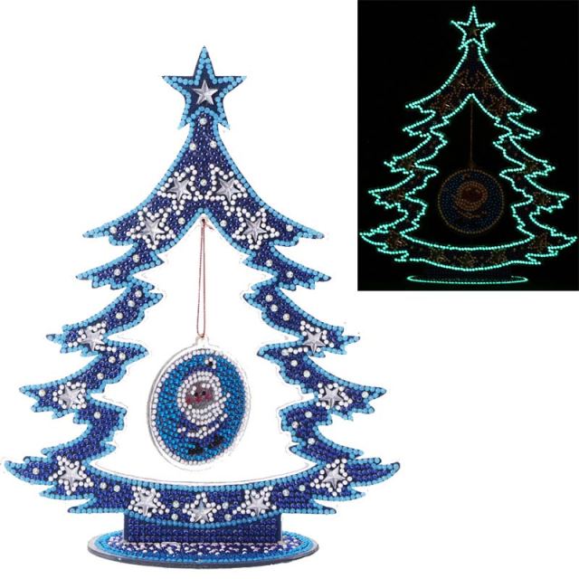 Weihnachten - 5D Aufsteller mit Anhänger 24x30cm | Für Anfänger