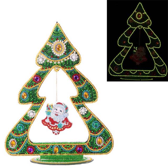 Weihnachten - 5D Aufsteller mit Anhänger 24x30cm | Für Anfänger