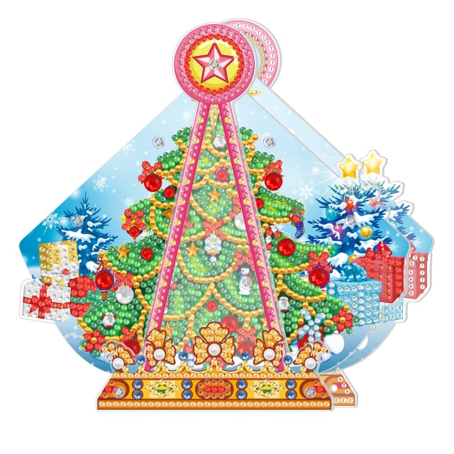 Weihnachten - 5D Schaukel 18,5x17cm | Für Anfänger