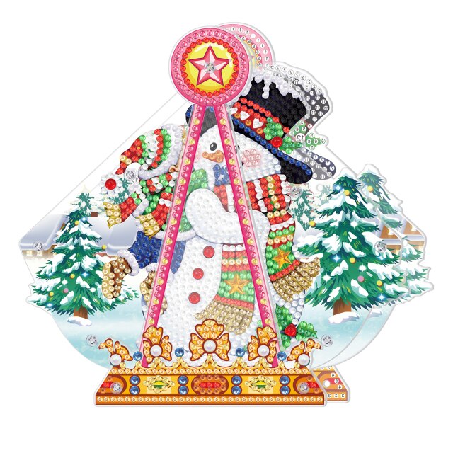 Weihnachten - 5D Schaukel 18,5x17cm | Für Anfänger